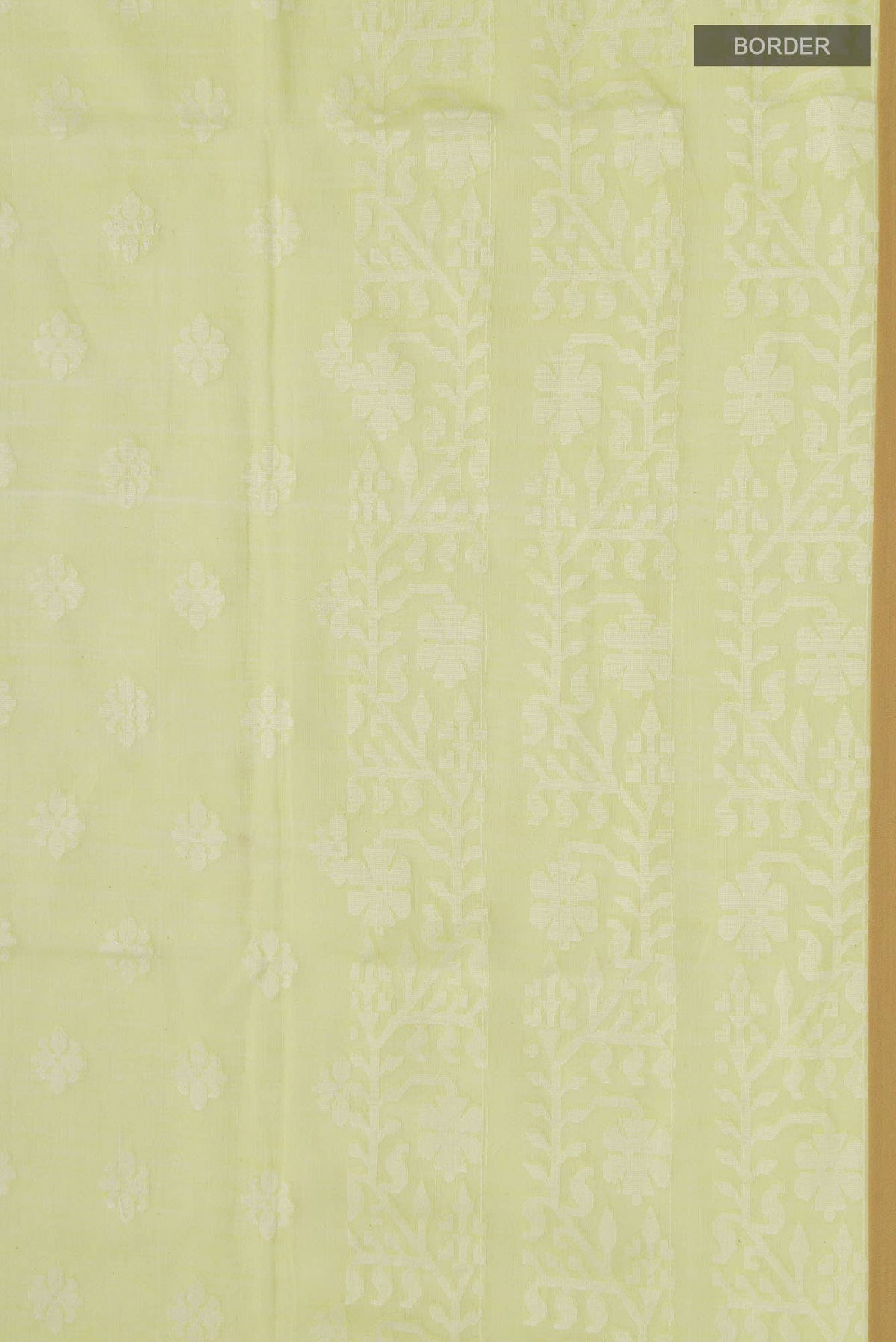 Mrinal-Light Yellow Bengal Cotton Saree