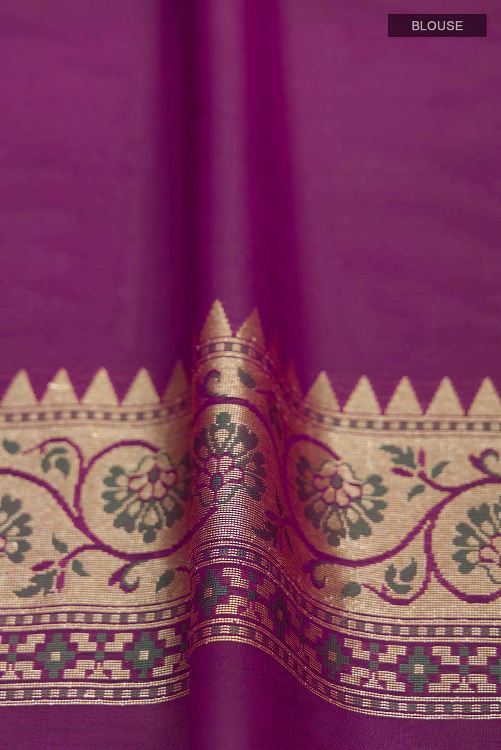 Black Blended Banarasi Silk Saree