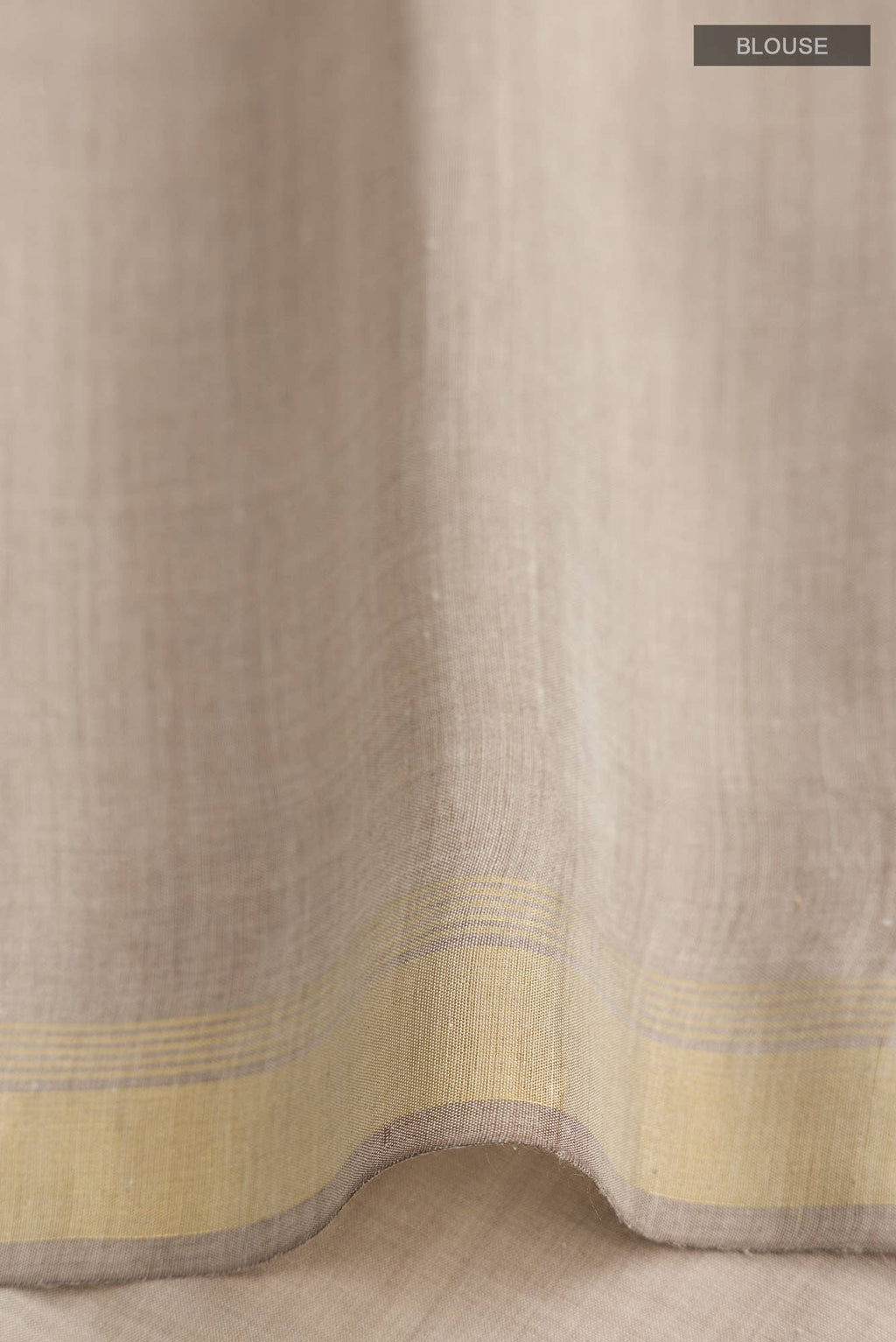 Pisces in Paris-Light Brown Bhagalpuri Tussar Silk Saree