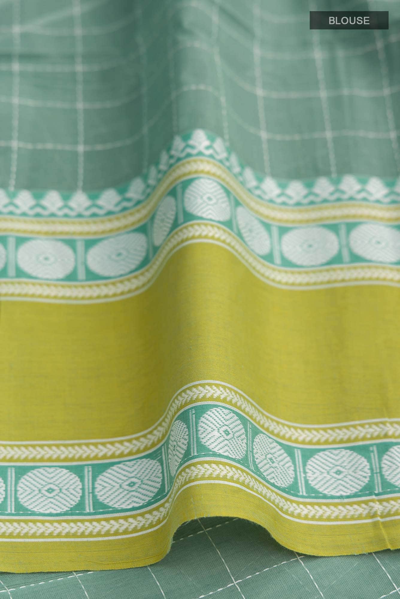 Green Bengal Cotton Saree