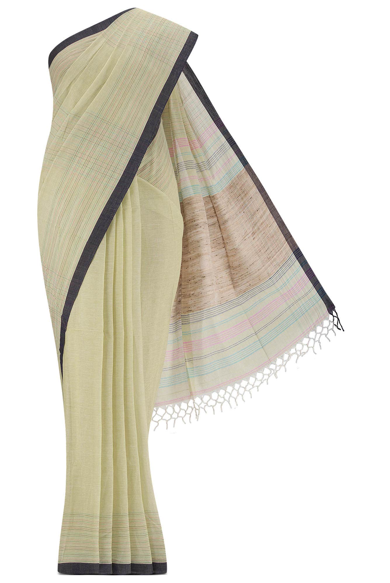Green Bengal Cotton Saree