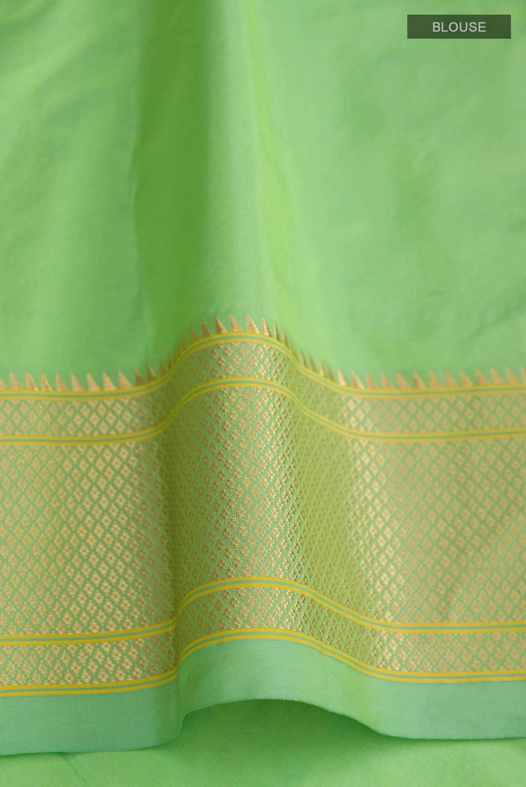 Green Paithani Silk Saree