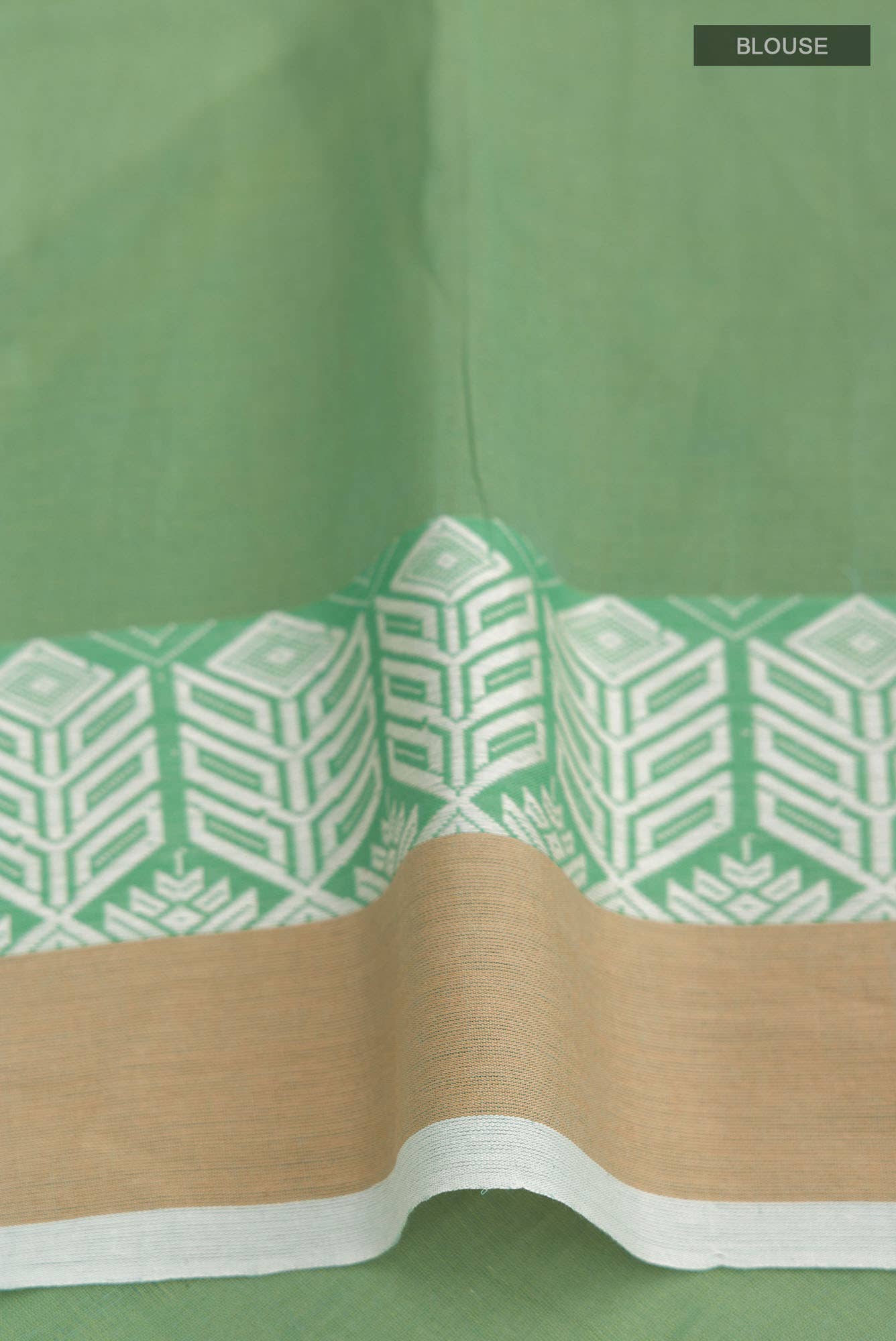 Green Bengal Cotton Saree