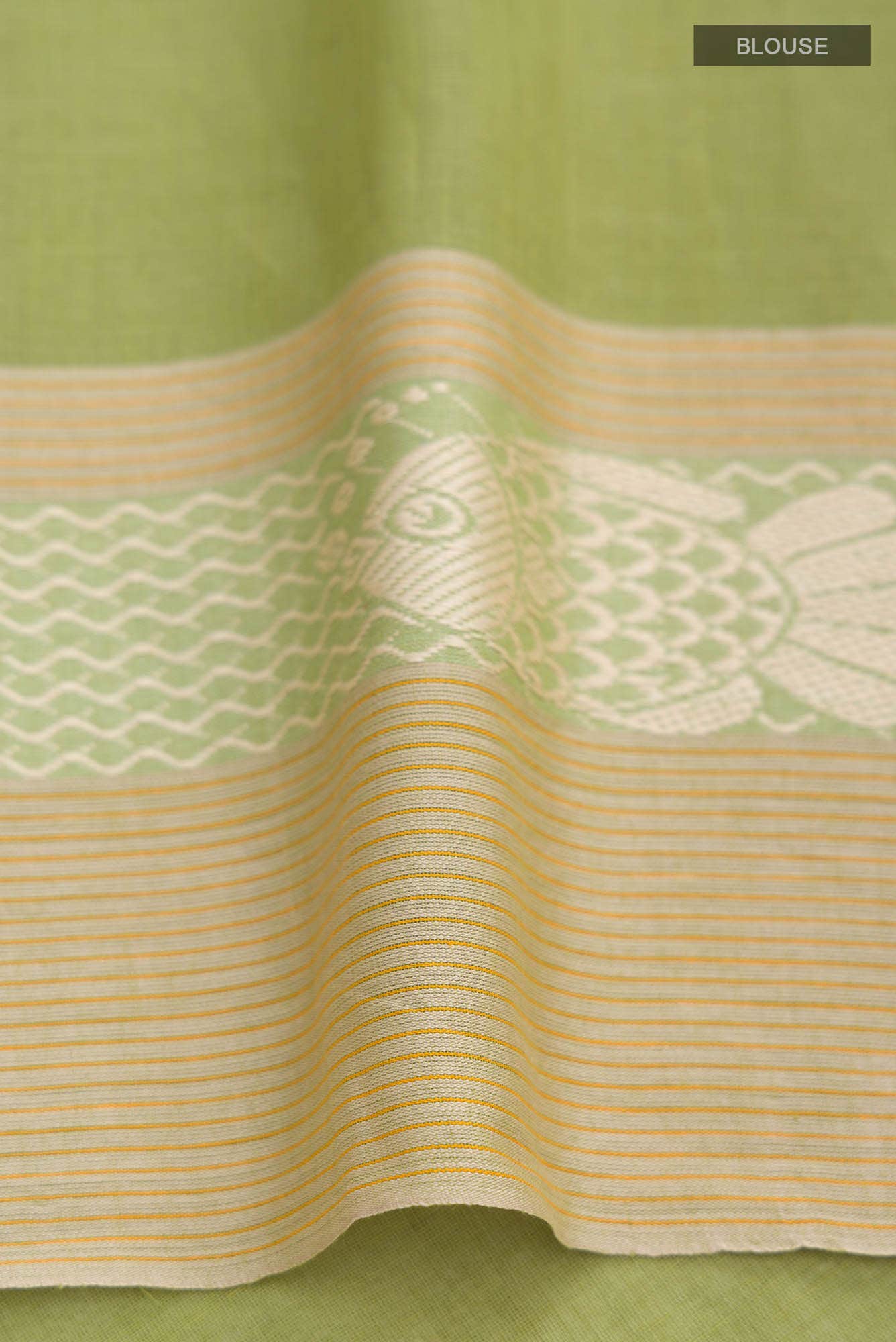 Green Bengal Cotton Saree