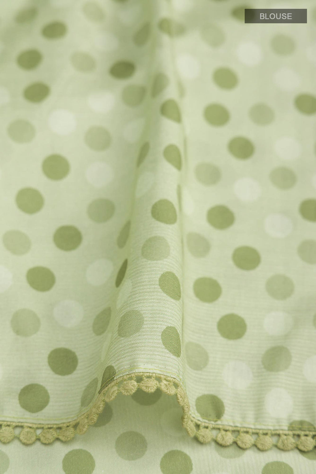 Green Blended Organza Silk Saree