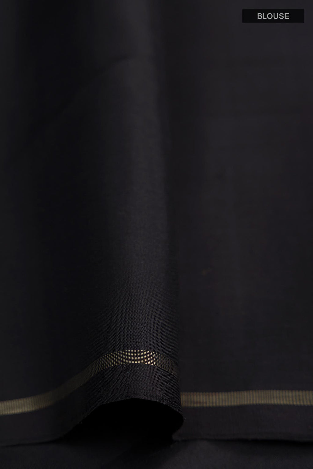 Black Kanchipuram Silk Saree