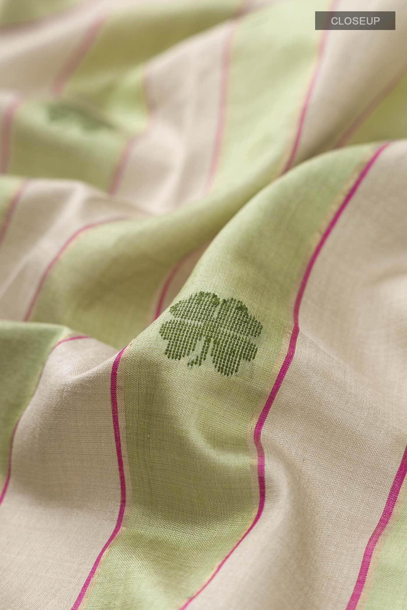 Luck 'n Love-Multi Bhagalpuri Tussar Silk Saree