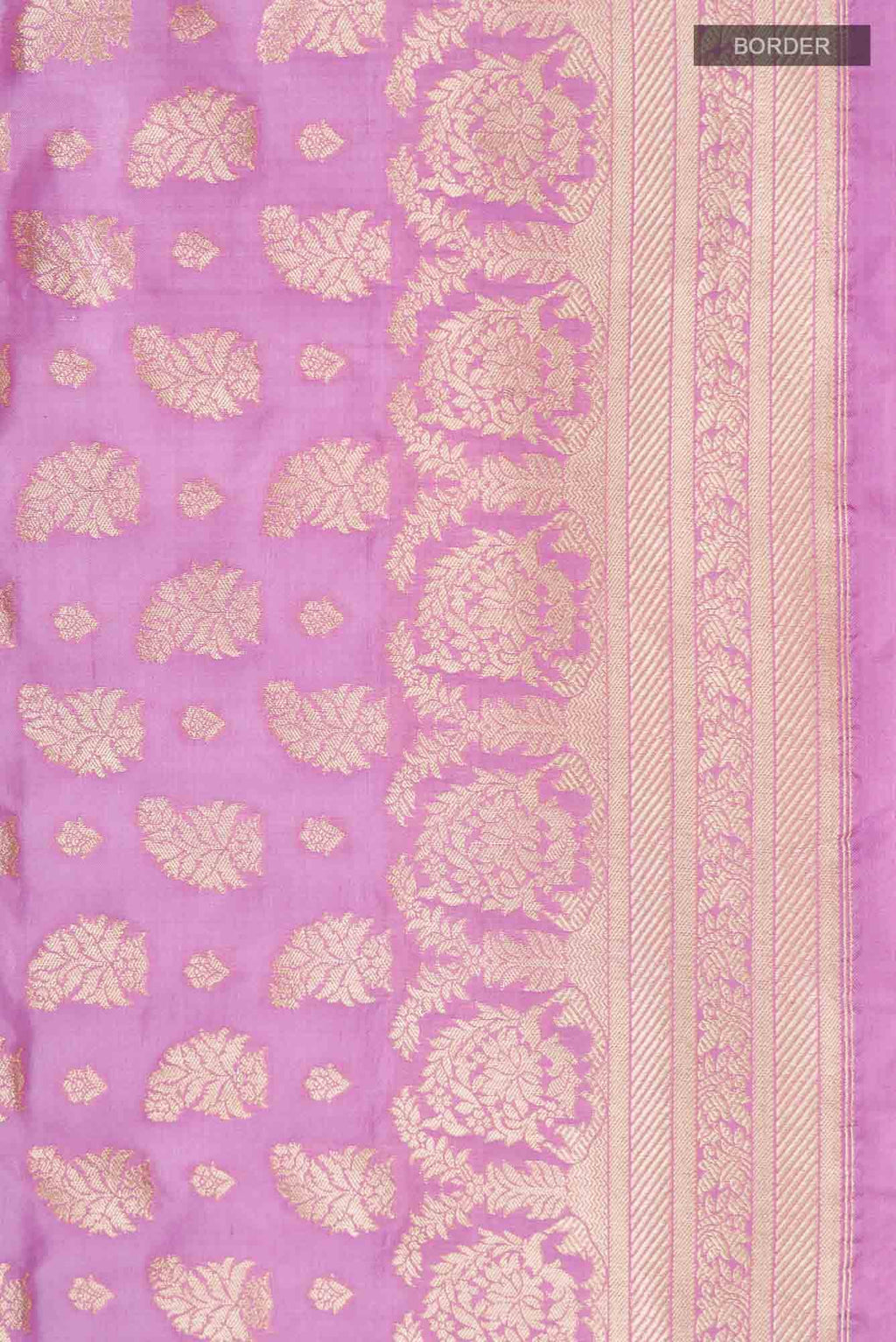 Bhumi-Pink Banarasi Silk Saree