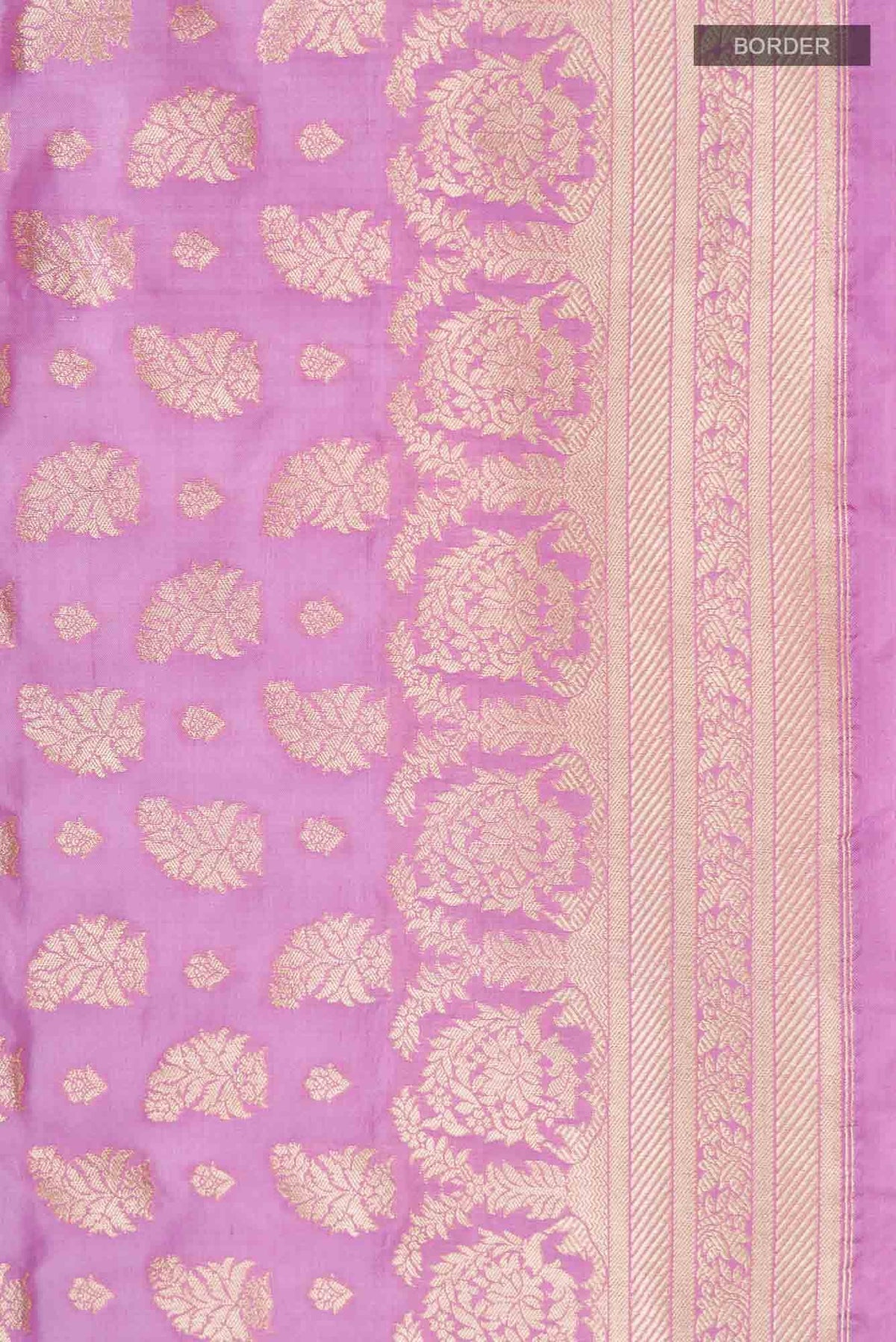 Bhumi-Pink Banarasi Silk Saree