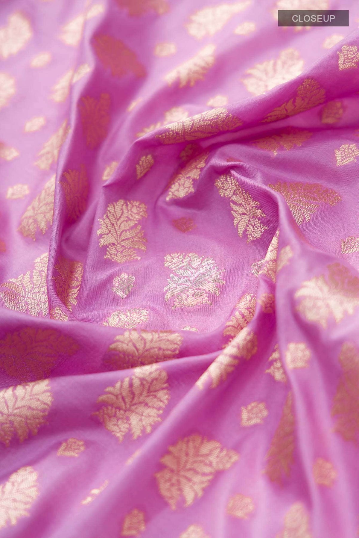 Bhumi-Pink Banarasi Silk Saree