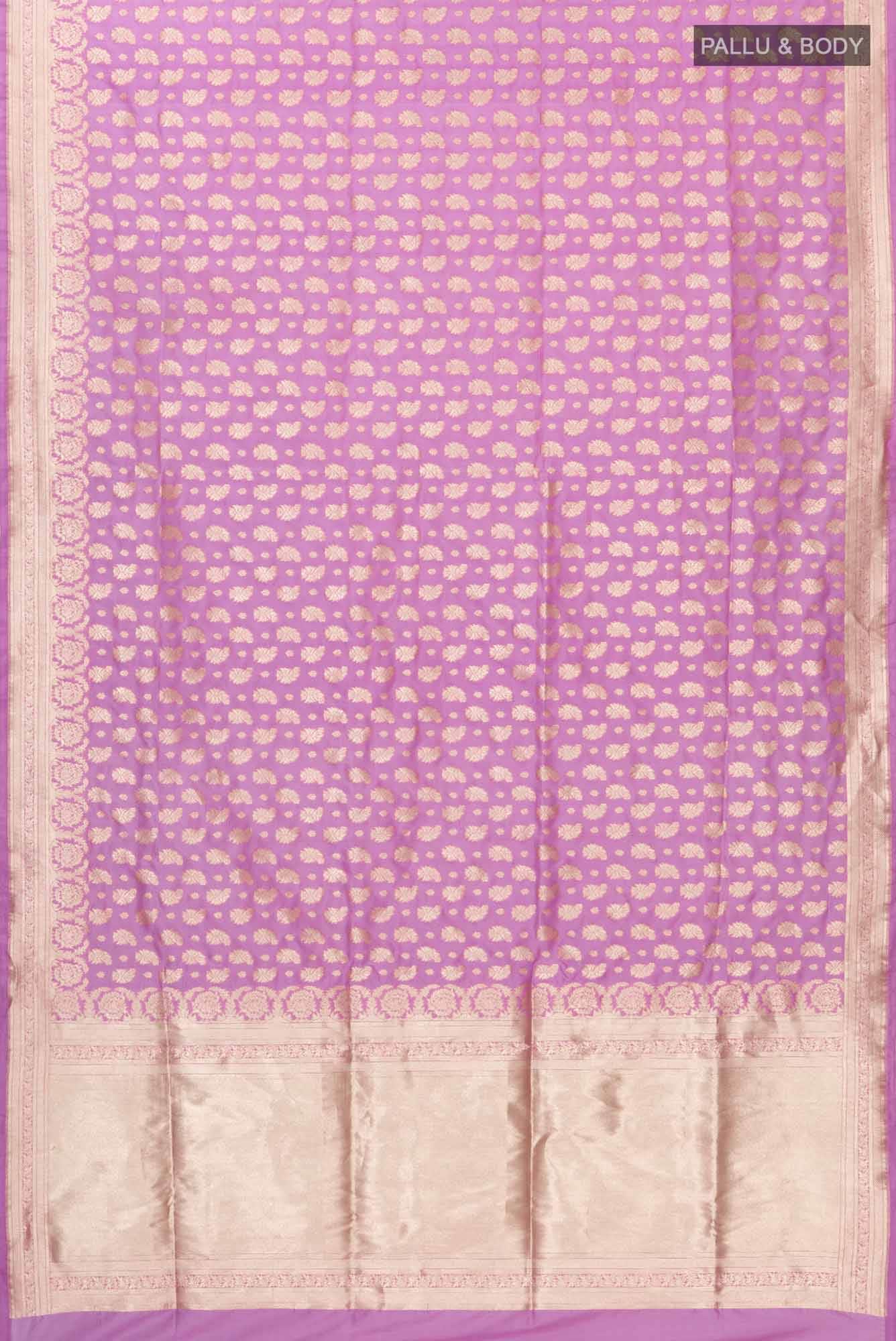 Bhumi-Pink Banarasi Silk Saree
