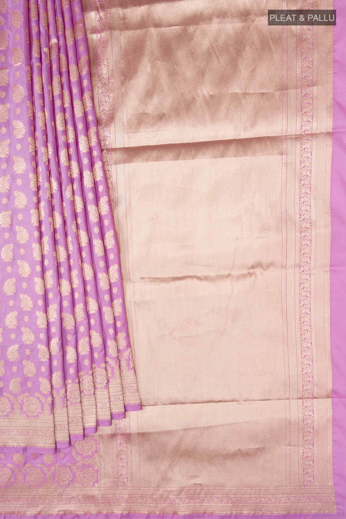 Bhumi-Pink Banarasi Silk Saree