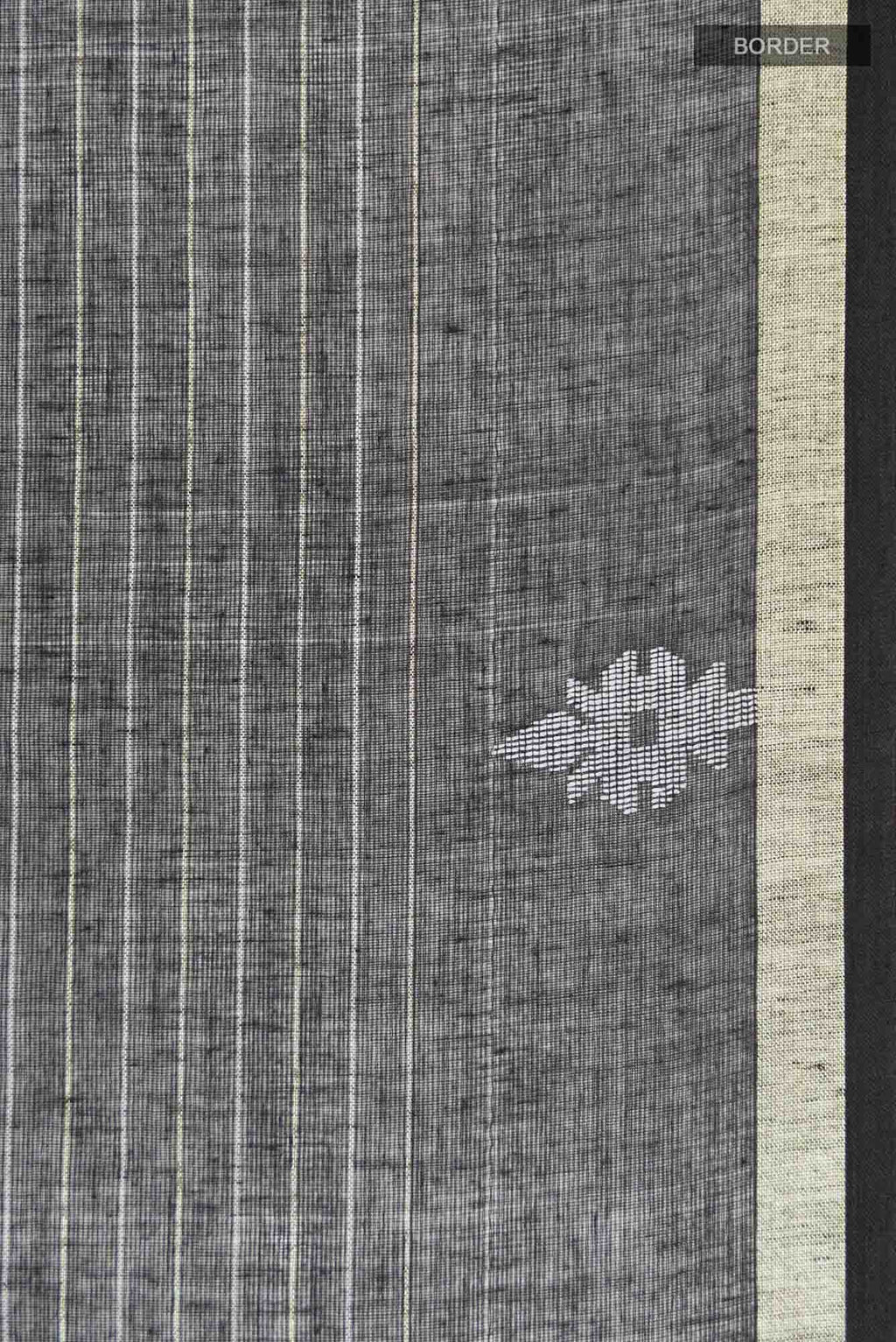 Haimanti-Black Bengal Cotton Saree