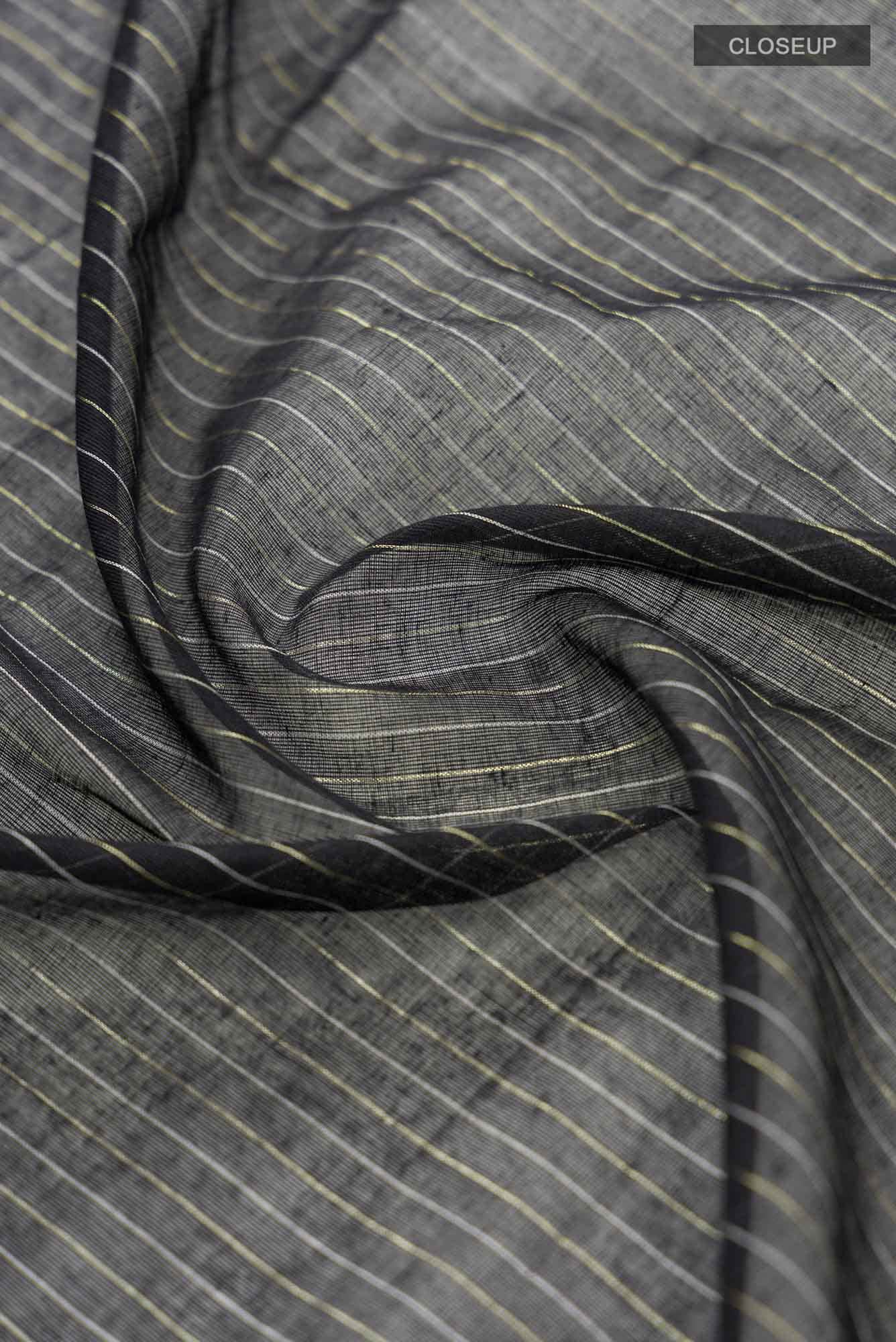 Haimanti-Black Bengal Cotton Saree