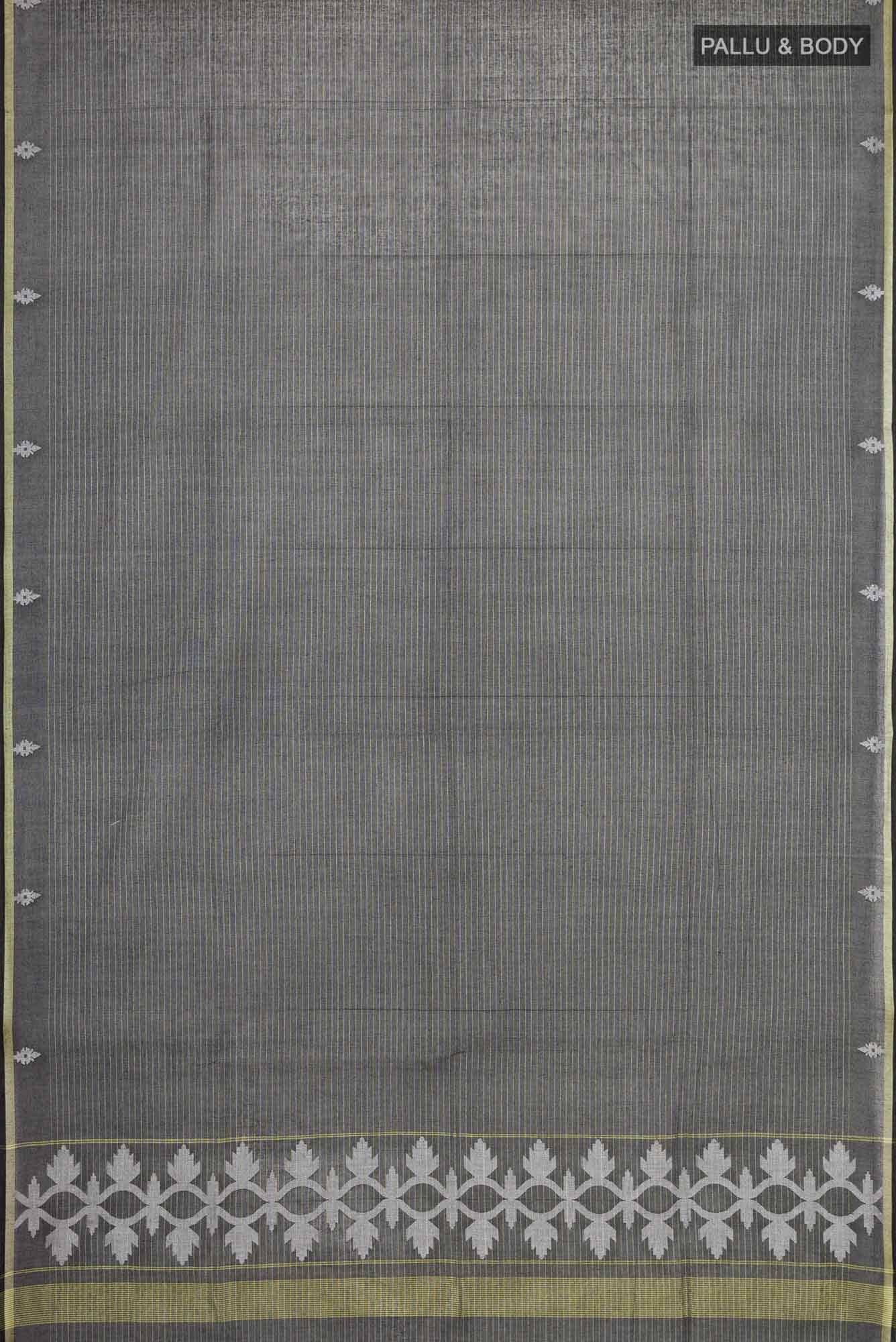 Haimanti-Black Bengal Cotton Saree