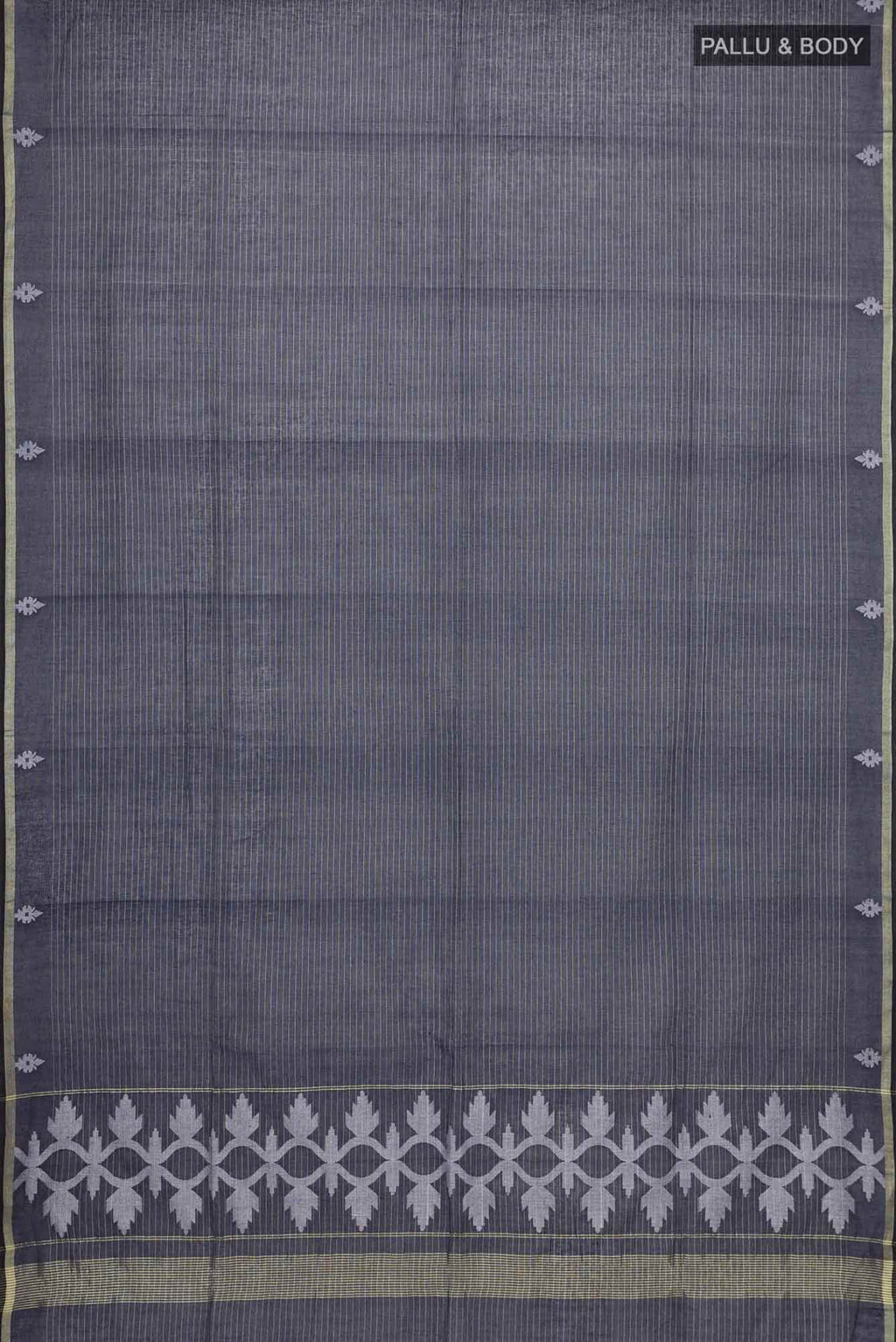 Haimanti-Navy Blue Bengal Cotton Saree
