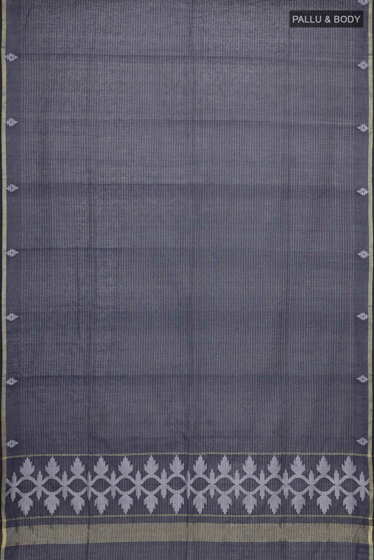 Haimanti-Navy Blue Bengal Cotton Saree