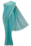 Suchitra-Blue Bengal Cotton Saree