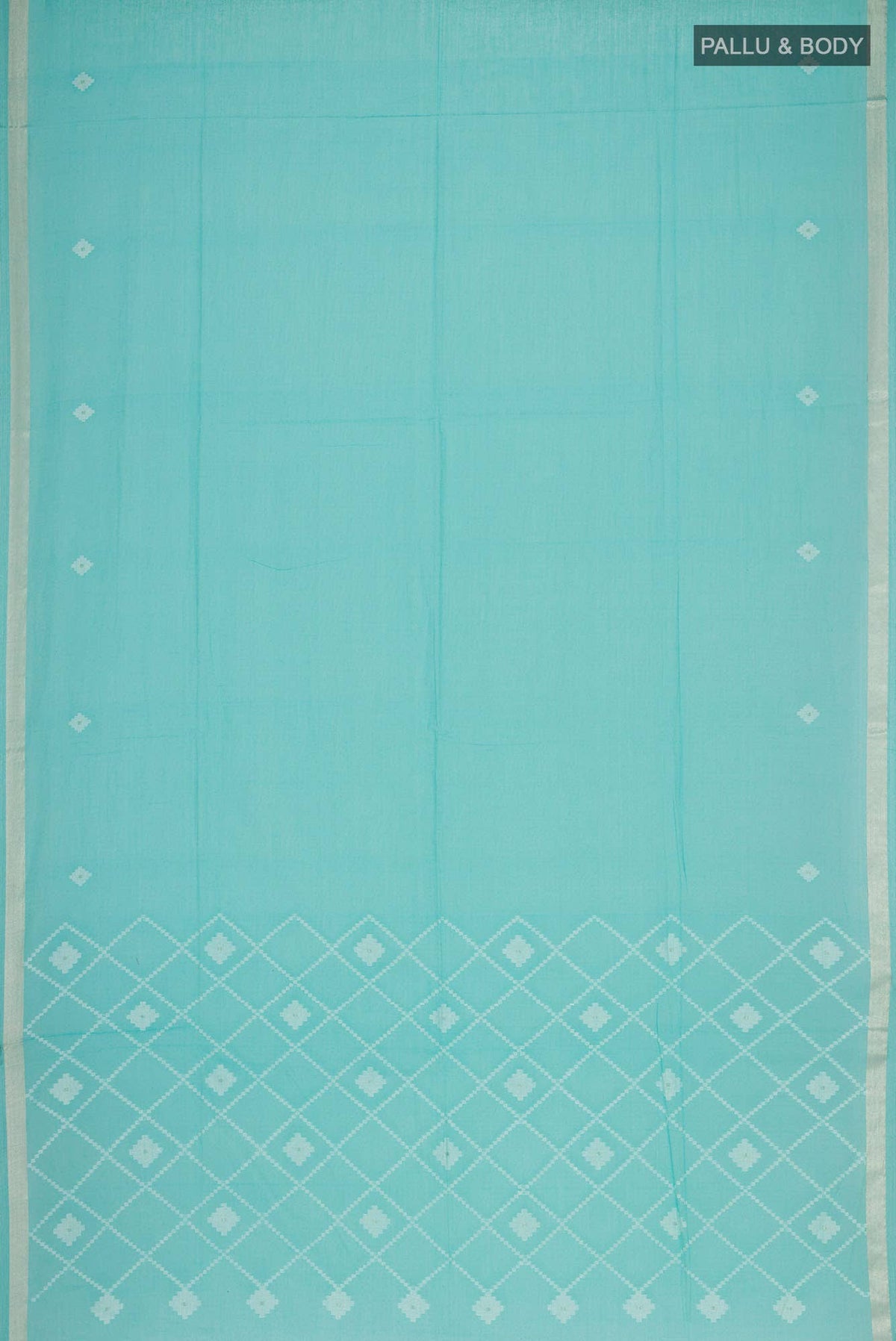 Suchitra-Blue Bengal Cotton Saree