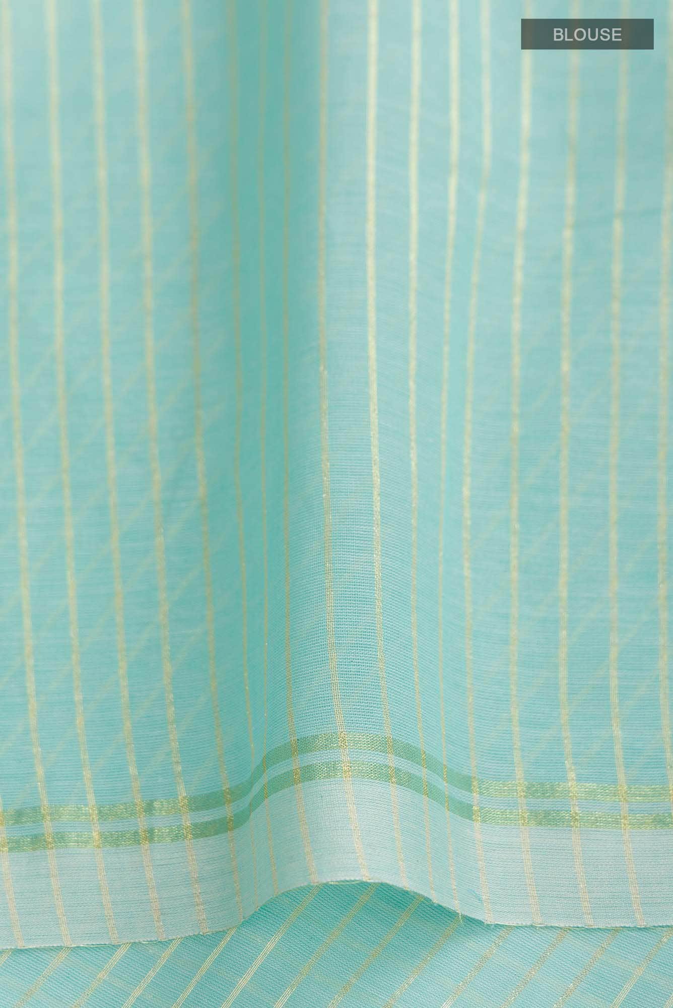 Anuradha-Sea Green Bengal Cotton Saree