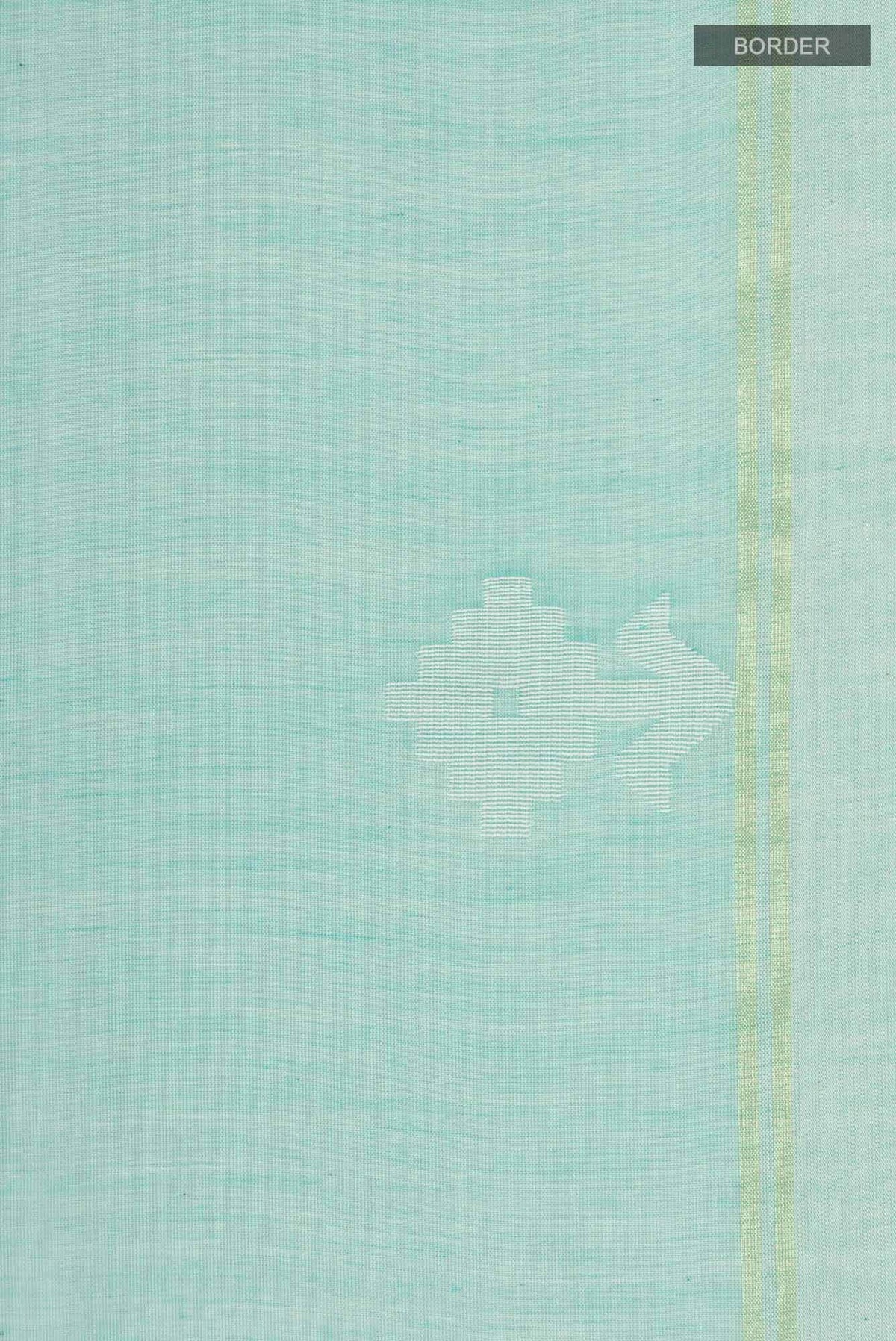 Anuradha-Sea Green Bengal Cotton Saree