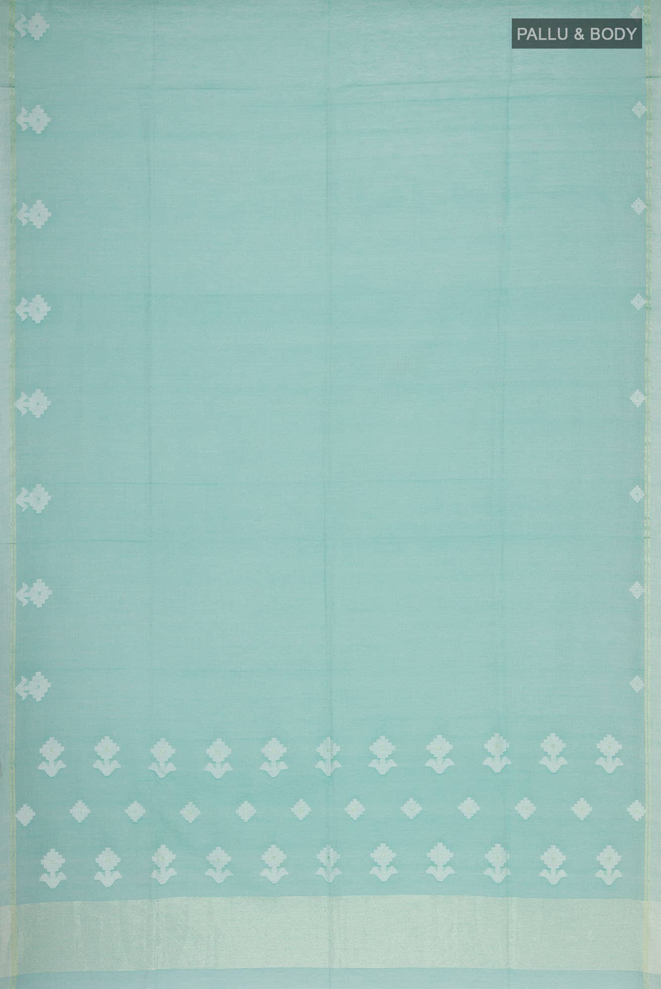 Anuradha-Sea Green Bengal Cotton Saree