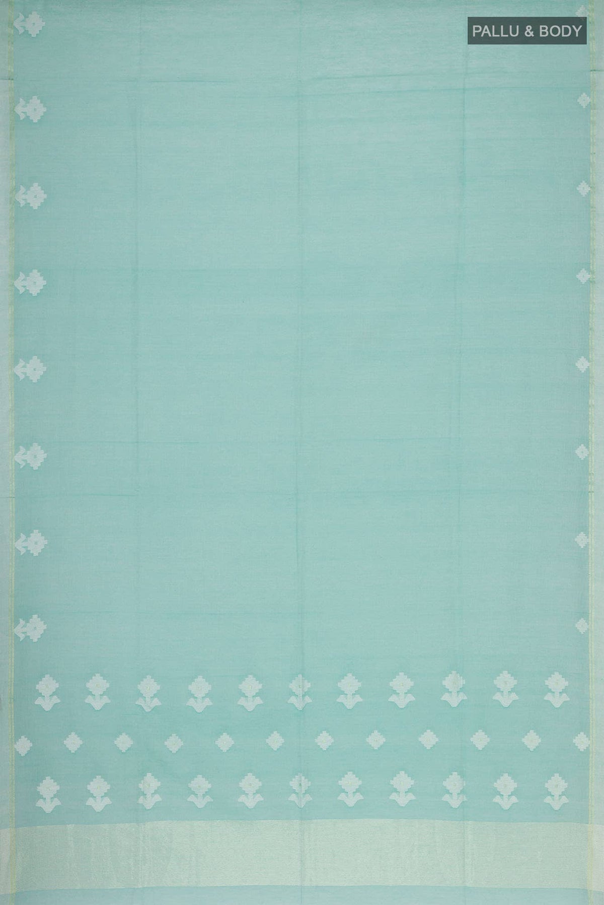 Anuradha-Sea Green Bengal Cotton Saree