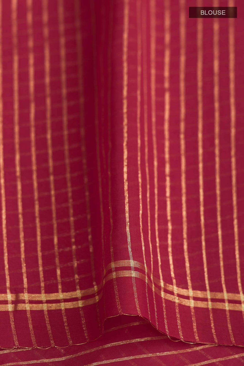 Anuradha-Red Bengal Cotton Saree