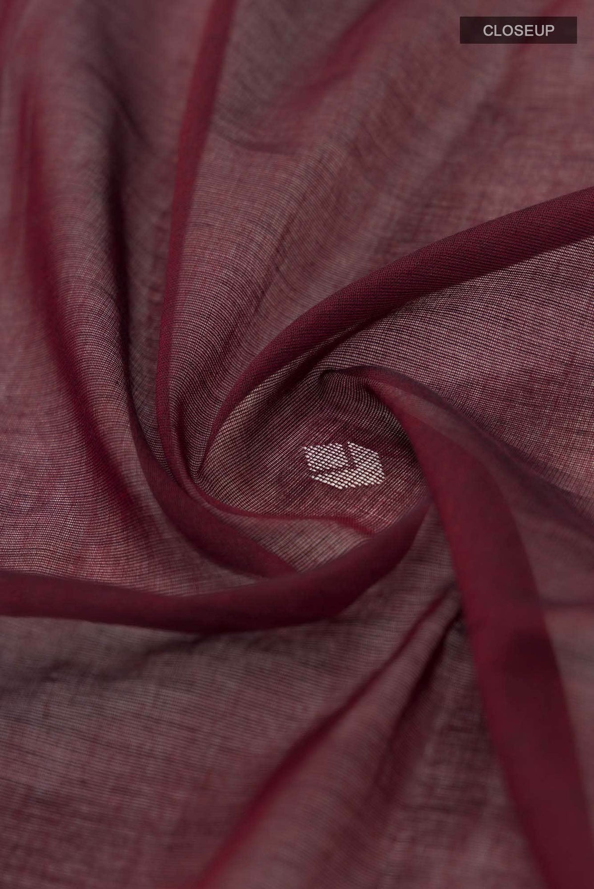 Paromita-Maroon Bengal Cotton Saree