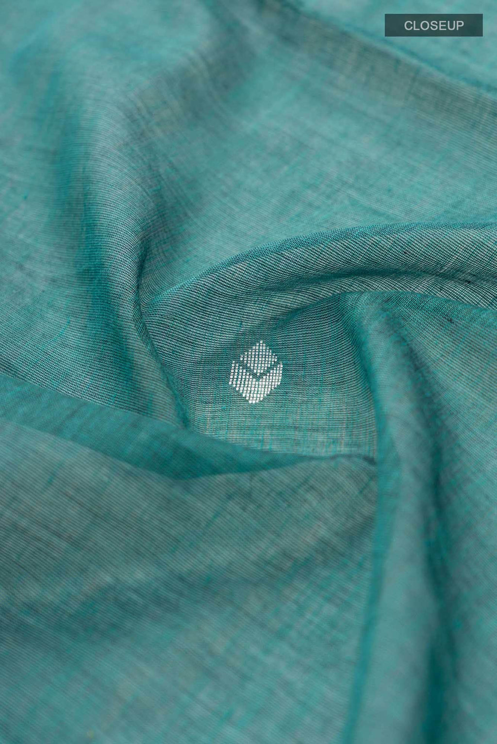 Paromita-Teal Green Bengal Cotton Saree