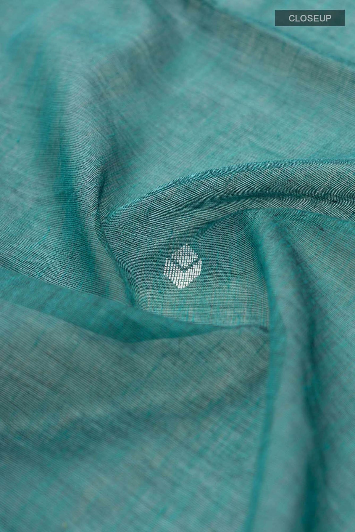 Paromita-Teal Green Bengal Cotton Saree