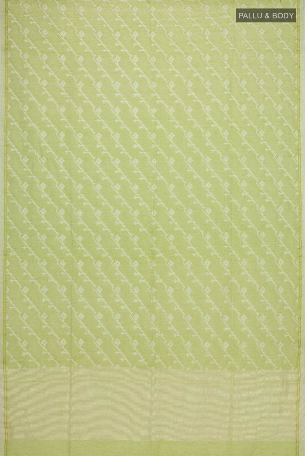 Bimala-Light Green Bengal Cotton Saree