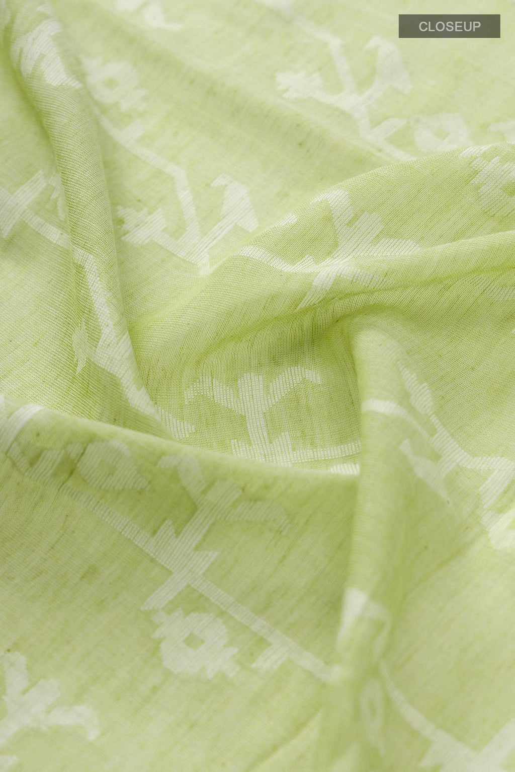 Kadambini-Light Green Bengal Cotton Saree