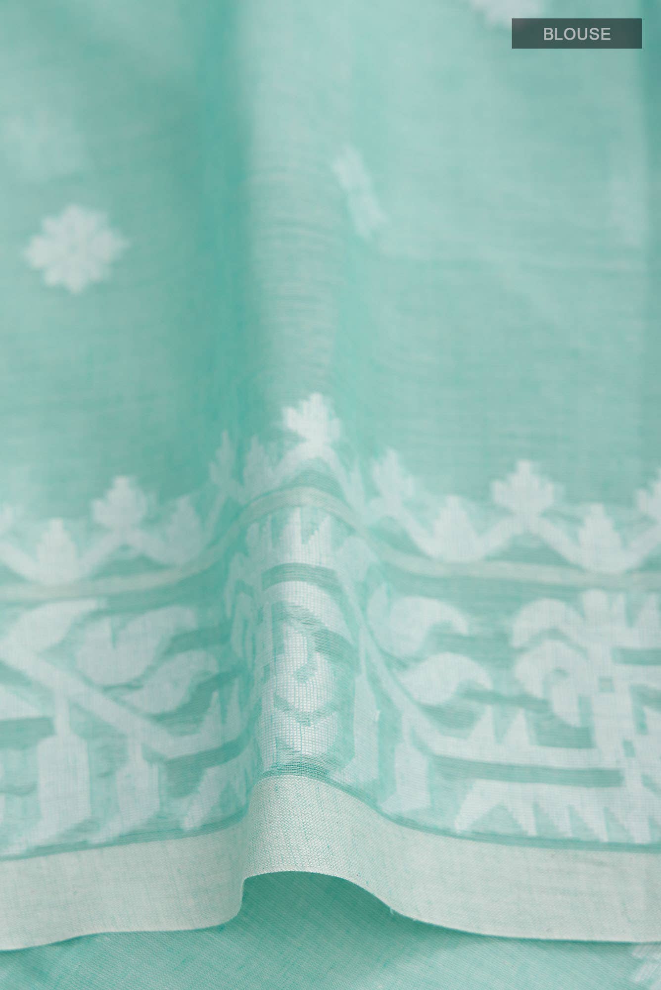 Aarna-Green Bengal Cotton Saree