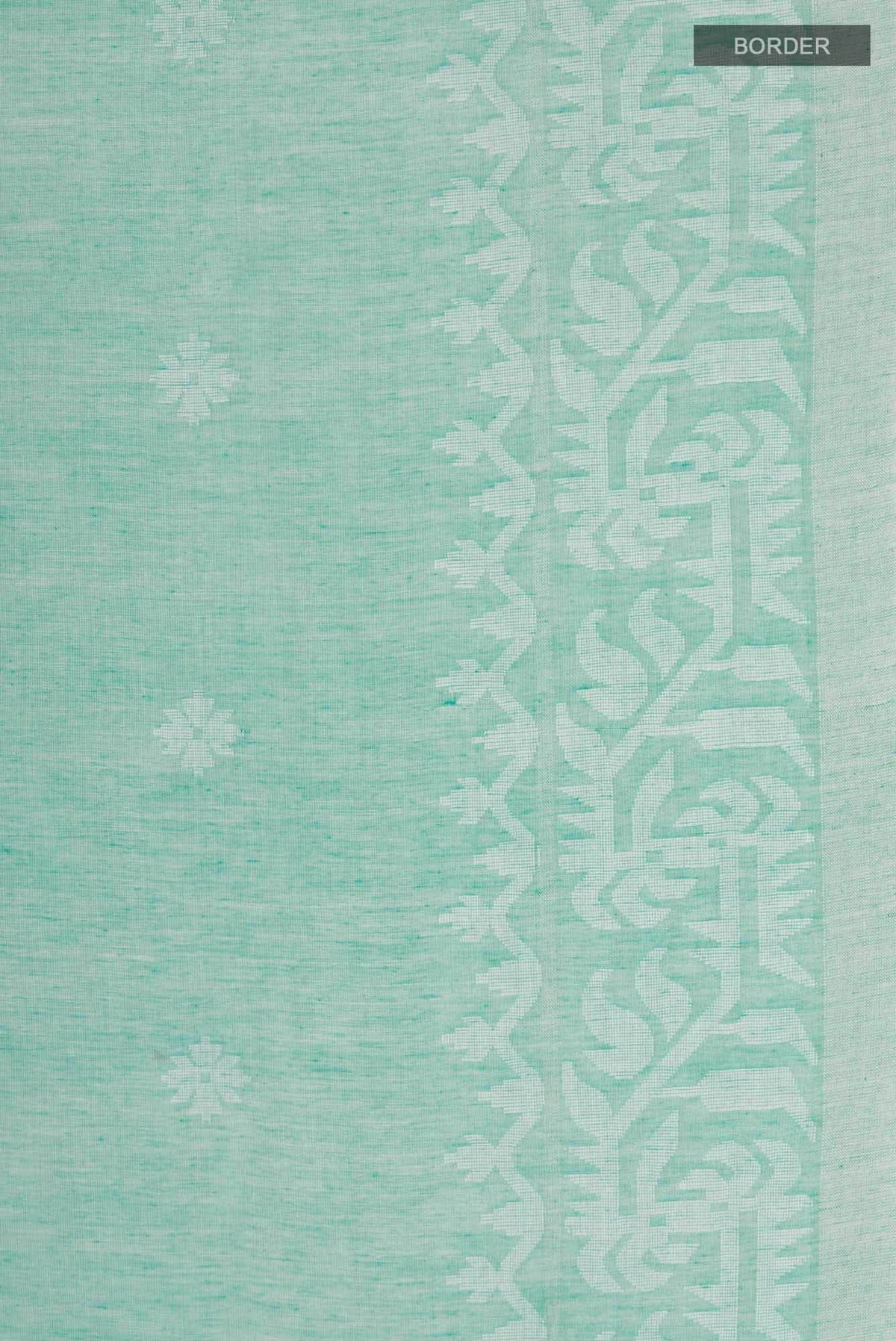 Aarna-Green Bengal Cotton Saree