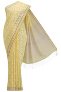 Mrinmayi-Yellow Bengal Cotton Saree