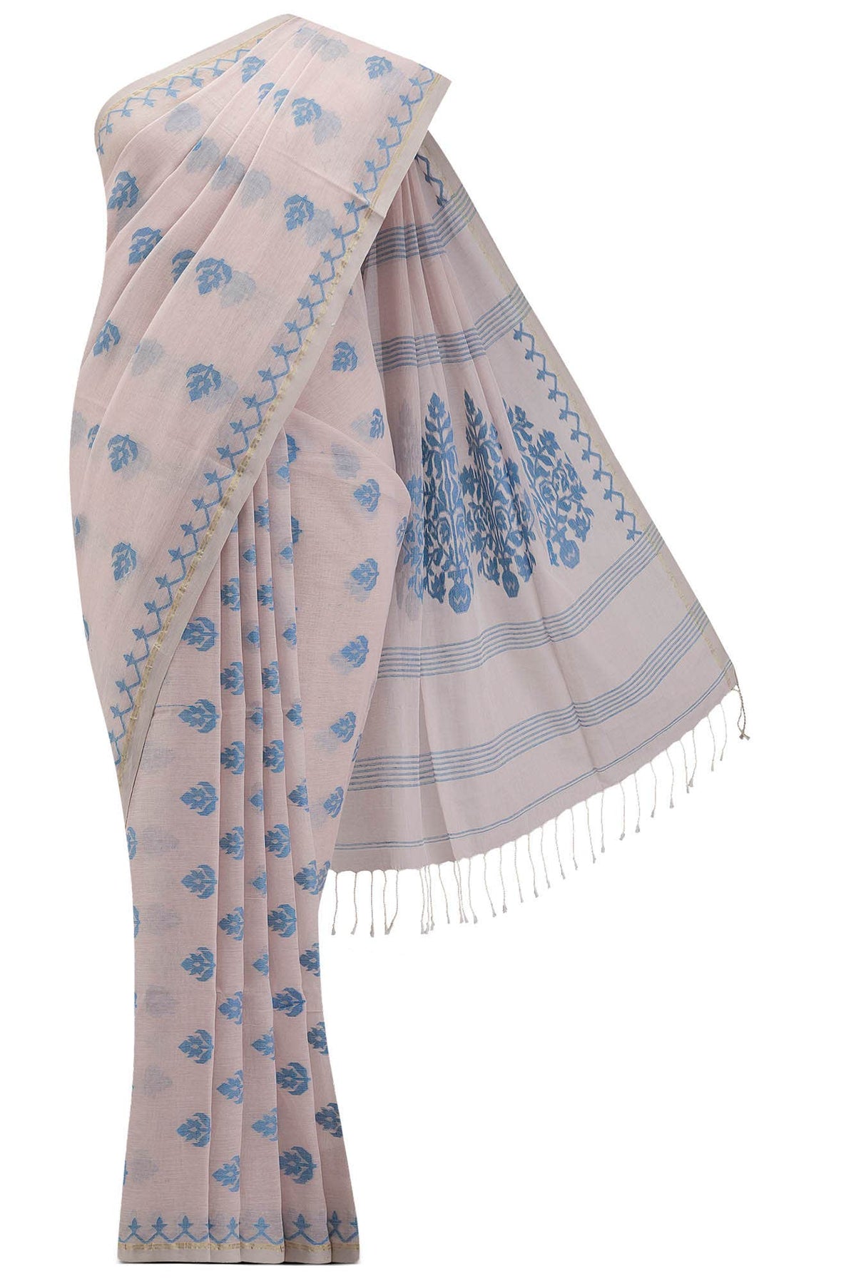 Neera-Pink Bengal Cotton Saree