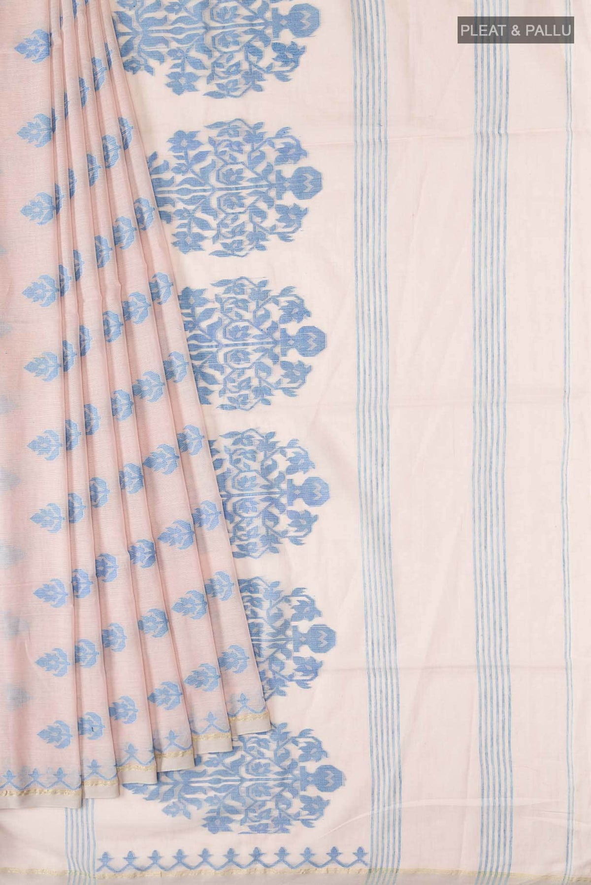 Neera-Pink Bengal Cotton Saree