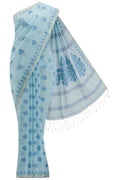 Neera-Blue Bengal Cotton Saree