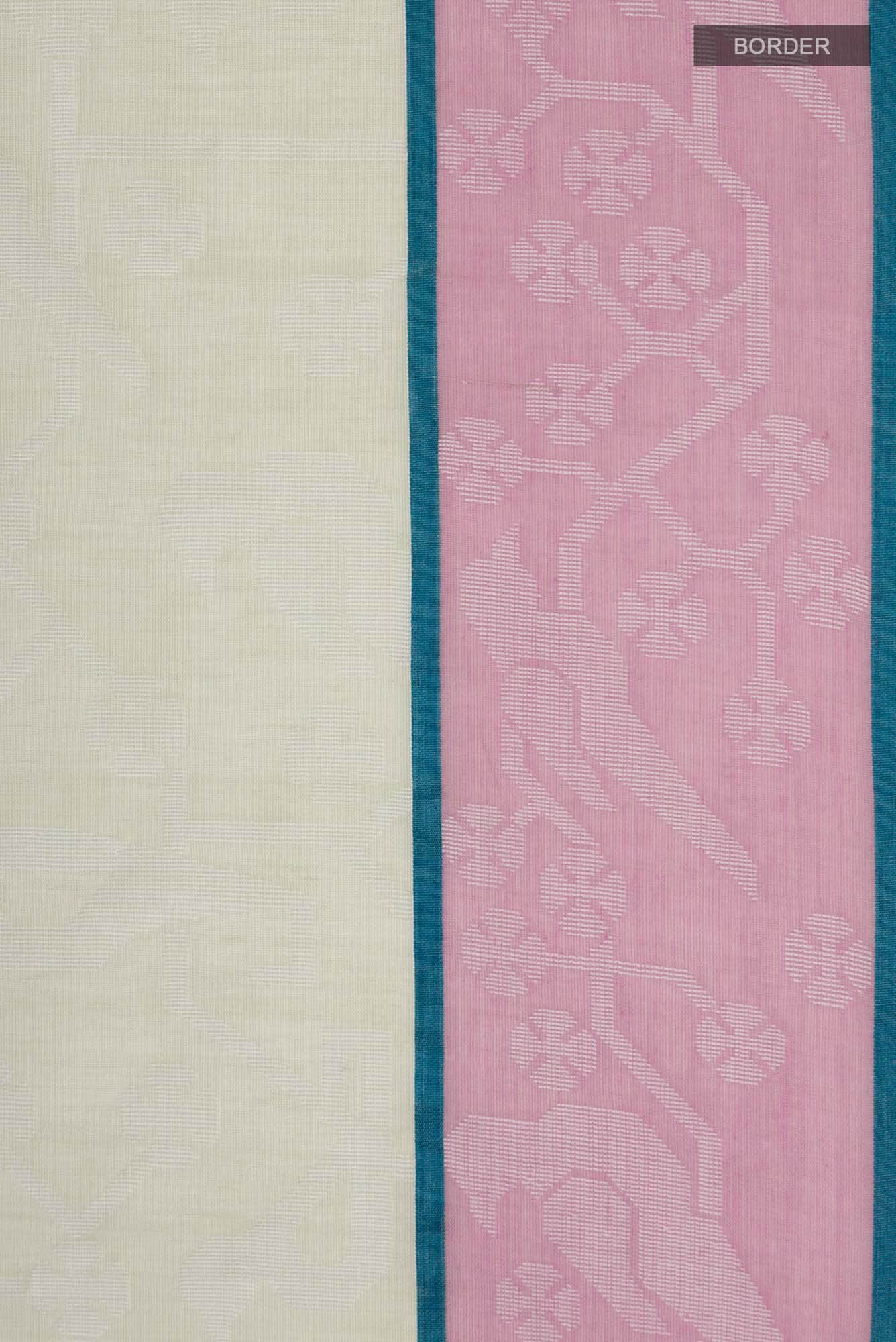 Jamini-Sage Green Bengal Cotton Saree