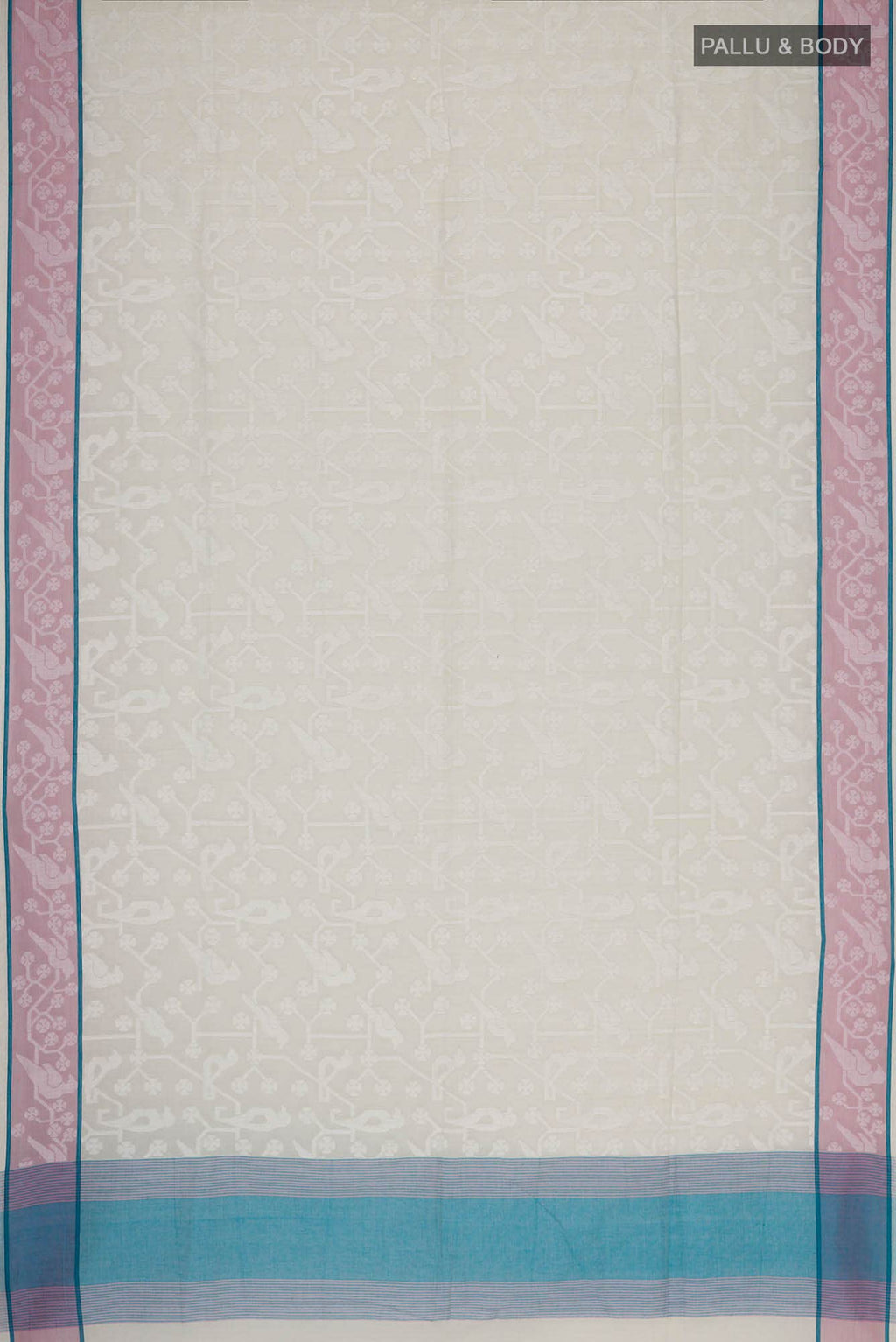 Jamini-Sage Green Bengal Cotton Saree