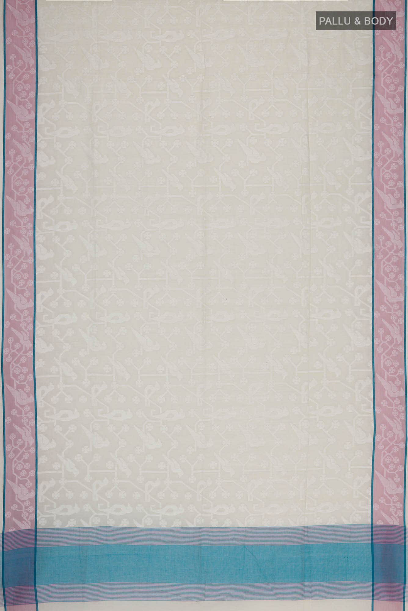 Jamini-Sage Green Bengal Cotton Saree