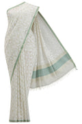 Binodini-Sage Green Bengal Cotton Saree