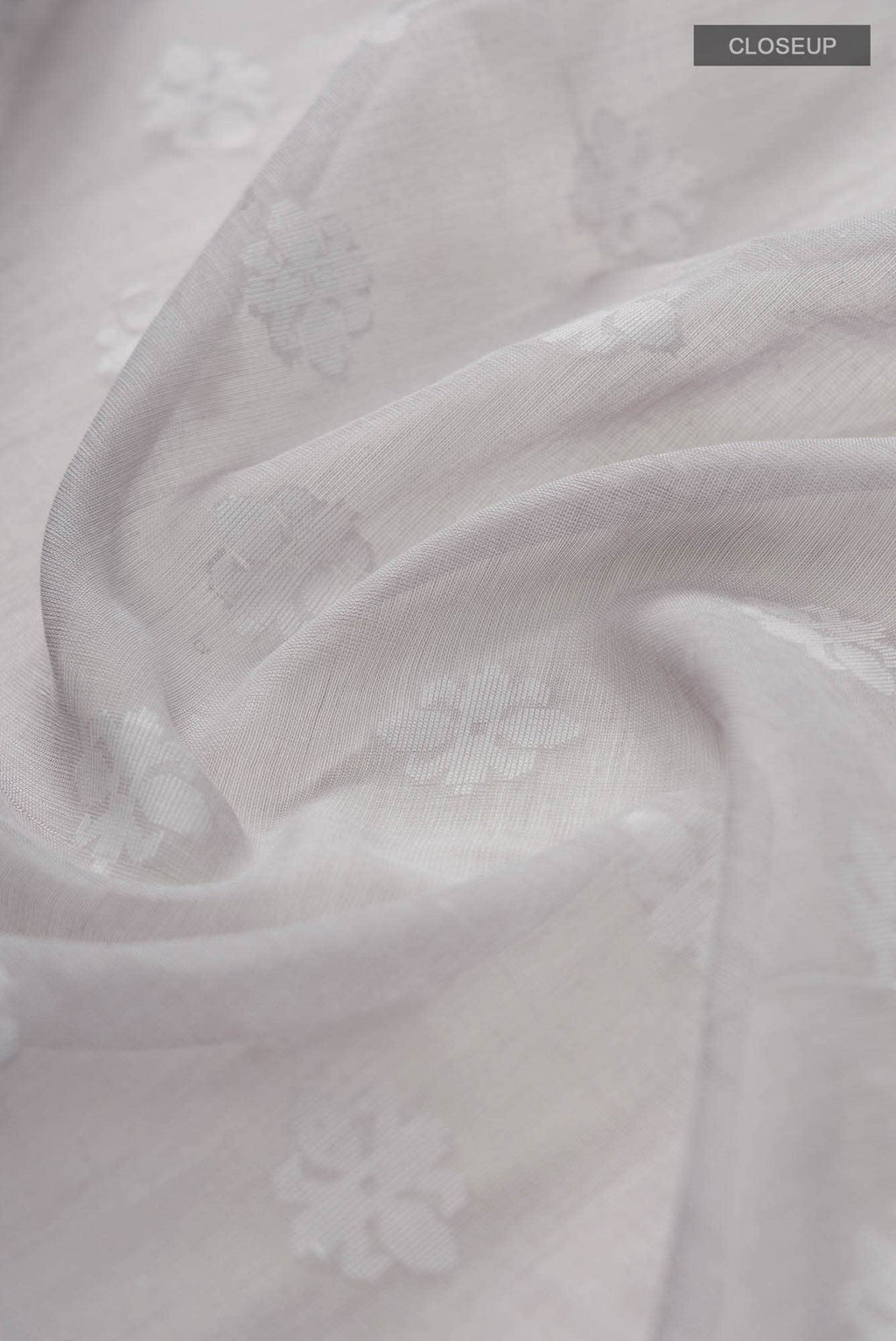 Mrinal-Grey Bengal Cotton Saree