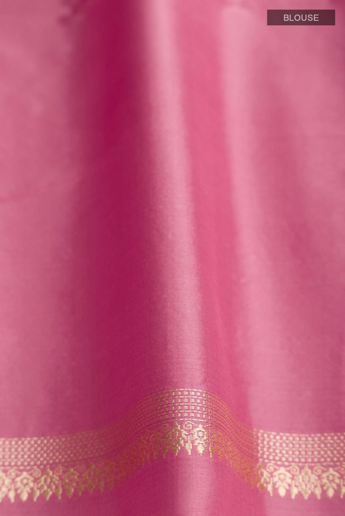 Kuhoo-Pink Banarasi Silk Saree