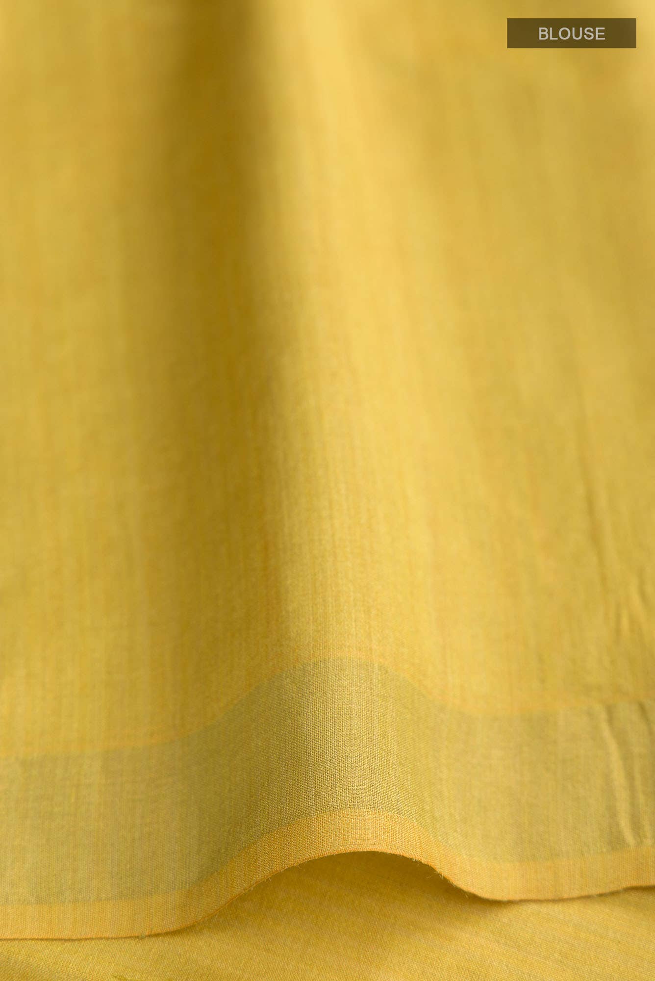 Forget Me Not-Mustard Bhagalpuri Tussar Silk Saree