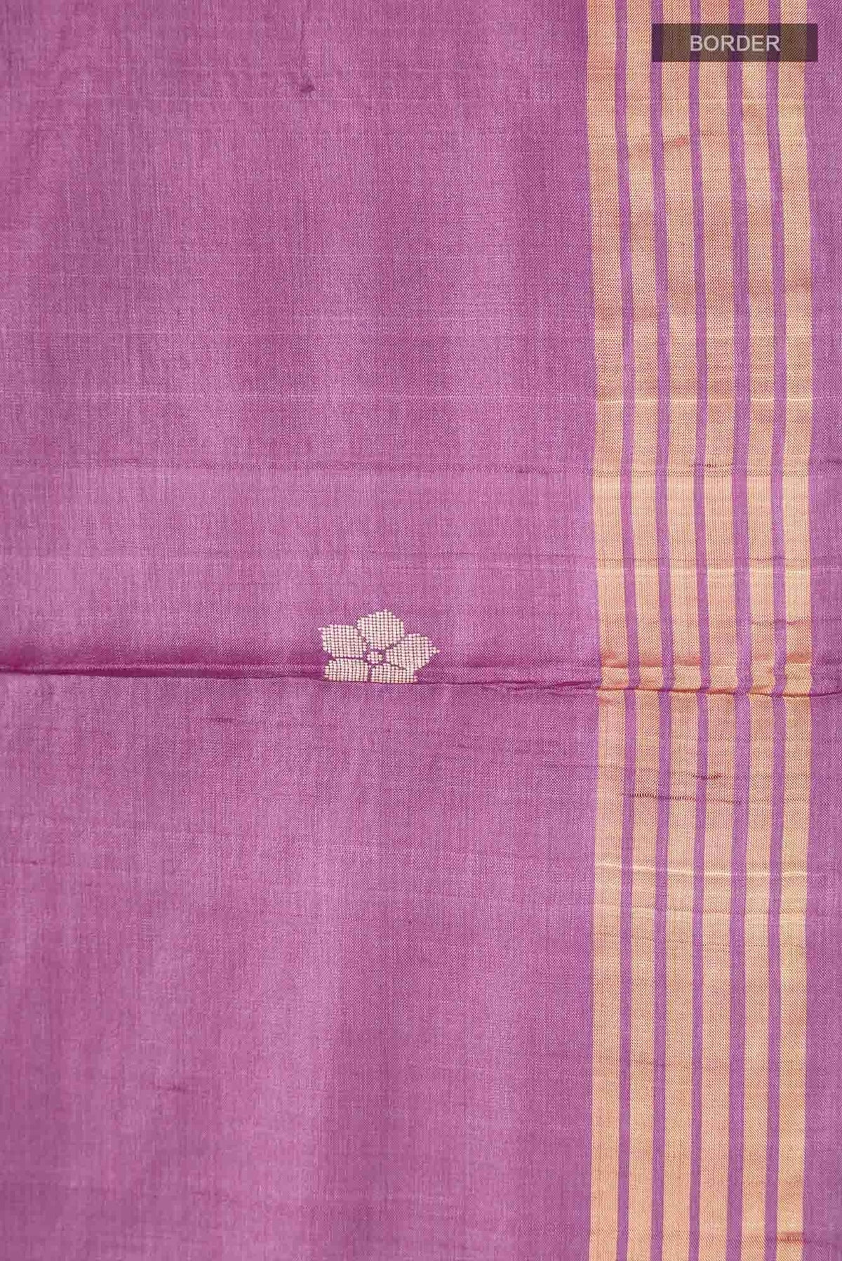 Perfume of Love-Purple Bhagalpuri Tussar Silk Saree