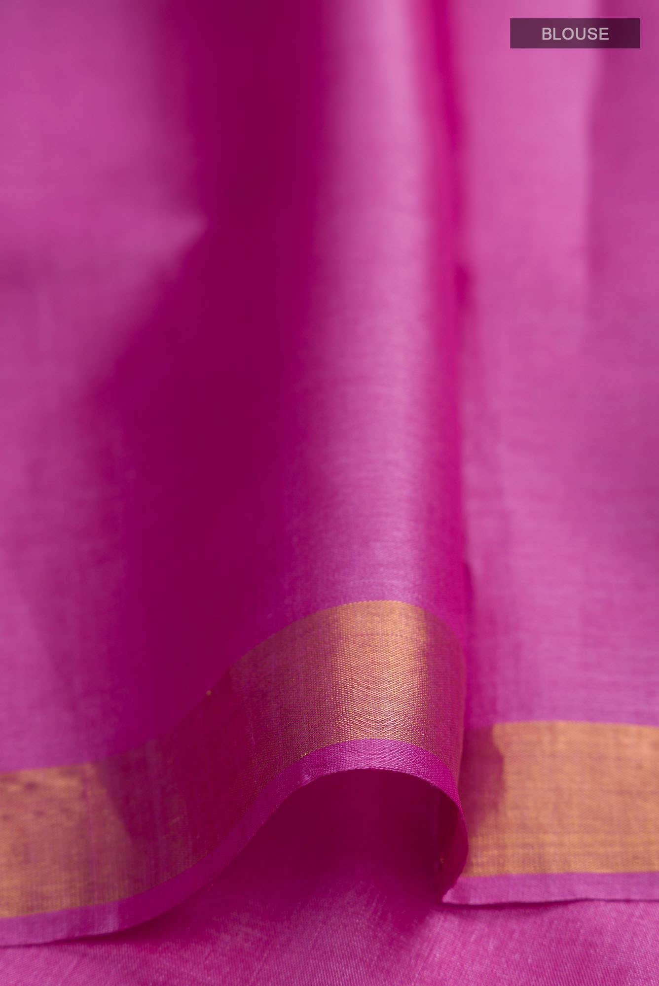 Orchard Orchestra-Pink Bhagalpuri Tussar Silk Saree