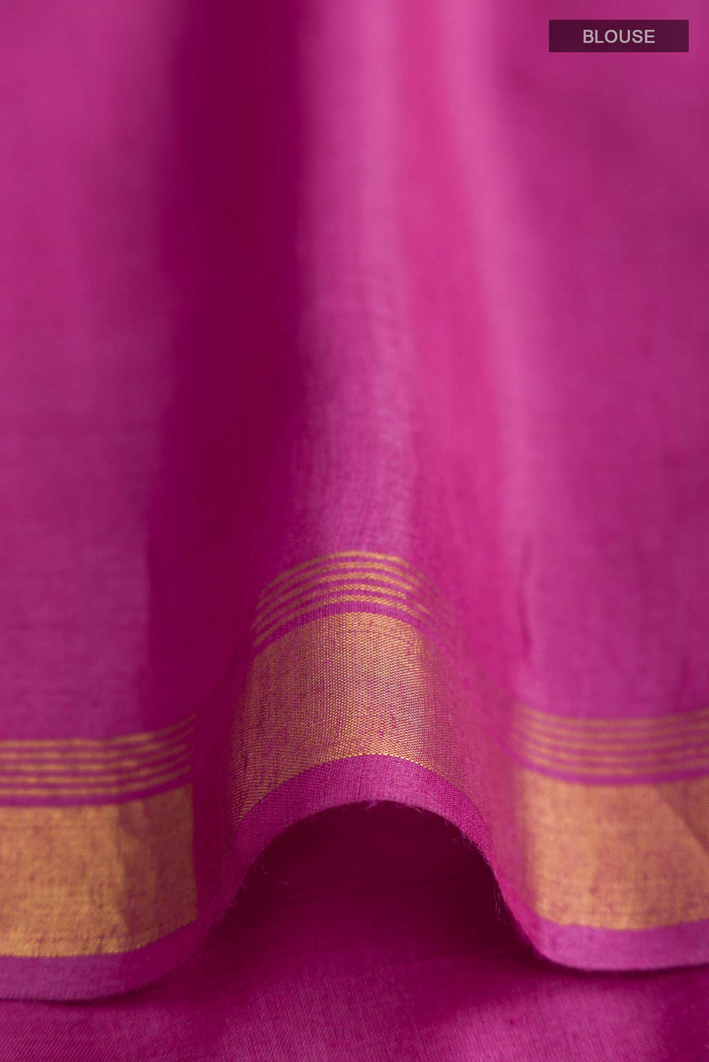 Pisces in Paris-Magenta Bhagalpuri Tussar Silk Saree