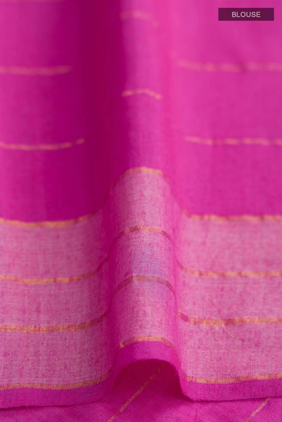 Touch of love-Pink Bhagalpuri Tussar Silk Saree